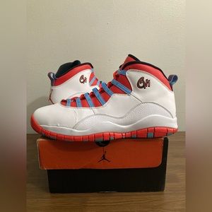 AIR JORDAN RETRO 10 “CHICAGO FLAG”. Size 12.5M. RARE RETRO FROM 2015.
